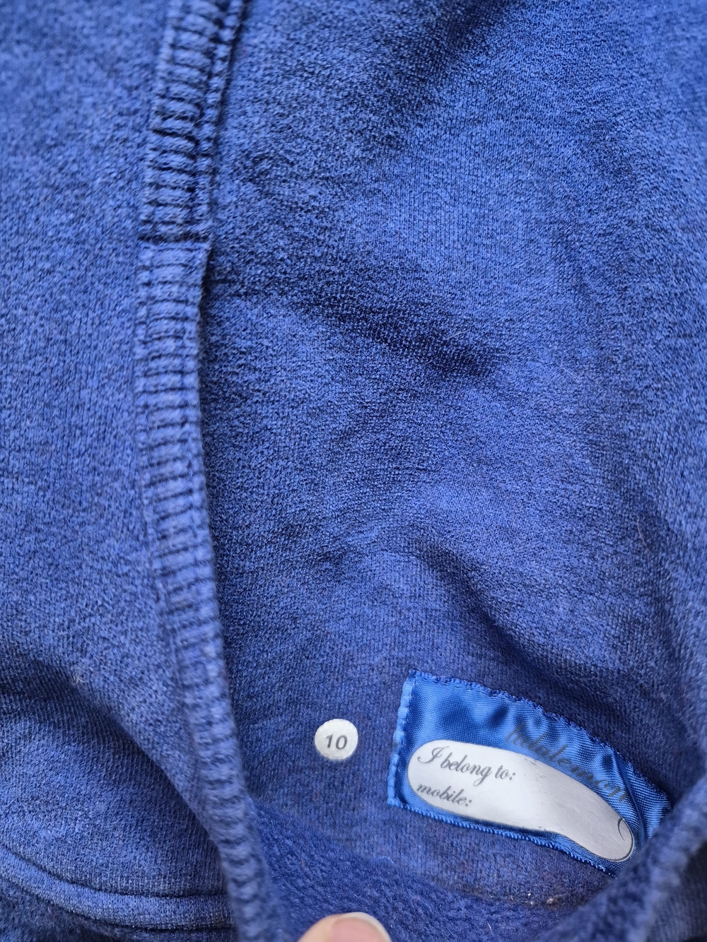 lululemon athletica Blue Full‑Zip Hooded Jacket - Picture 5 of 8